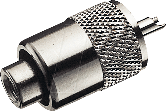 PL 259-6 - UHF-Stecker, max. 6 mm Kabeldurchmesser