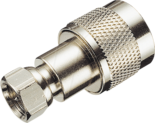 K 461 - HF-Adapter, UHF-Stecker / F-Stecker