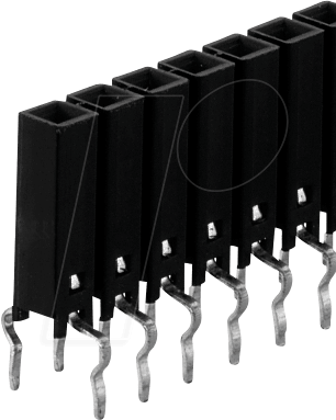 FIS BL11 254 36Z - Buchsenleiste 2,54mm, 1x36, trennbar, verzinnt