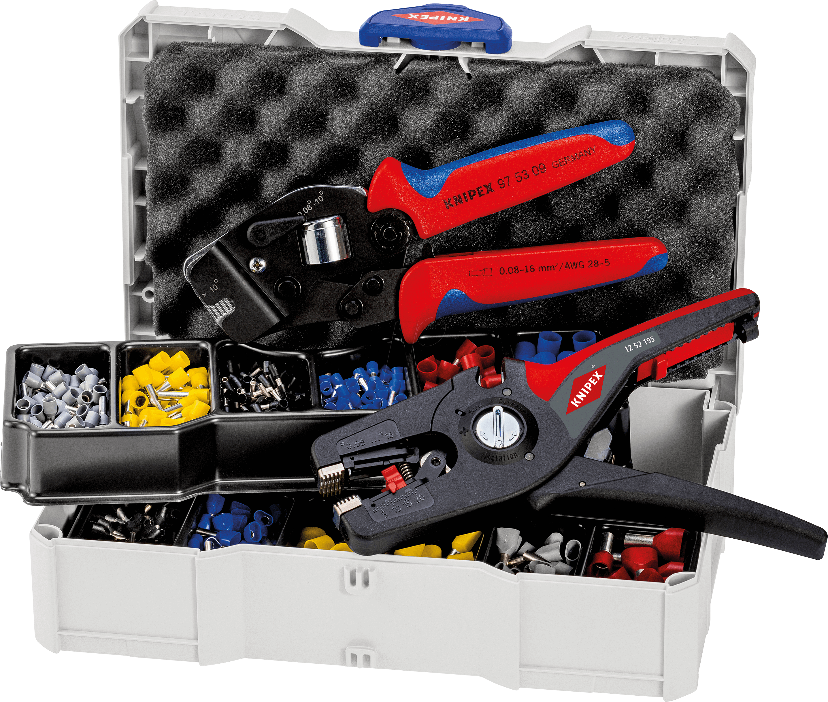 KN 97 90 15 - Crimp-Sortiment für Aderendhülsen