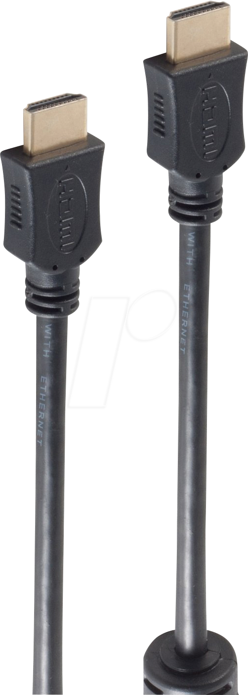 SHVP BS77471-F - HDMI A-Kabel mit Ferrit, 4k 60Hz, 1,5m