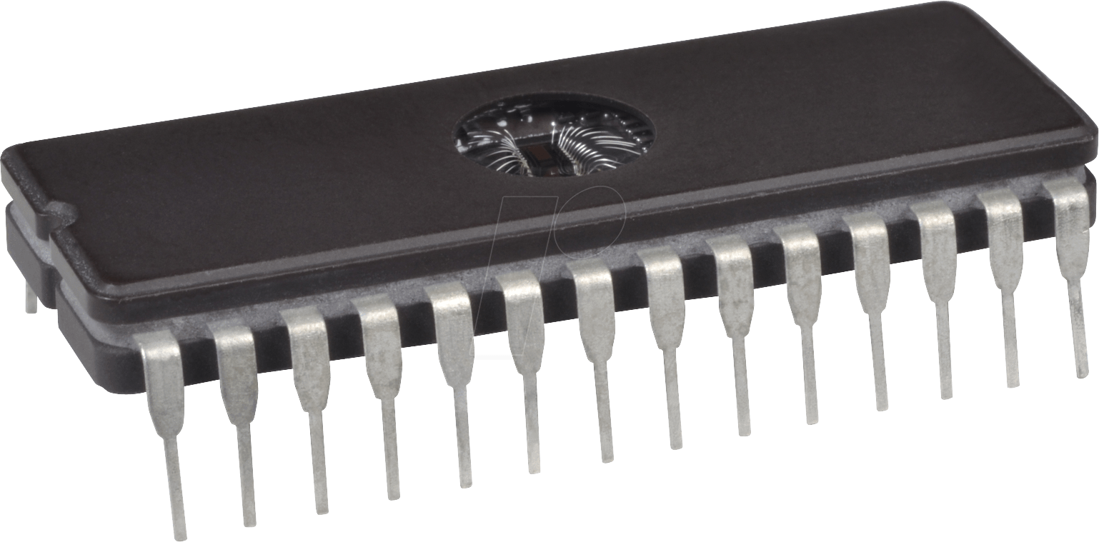27C512-100 - EPROM, 512 Kb (64 K x8), 4,5 … 5,5 V, FDIP28W