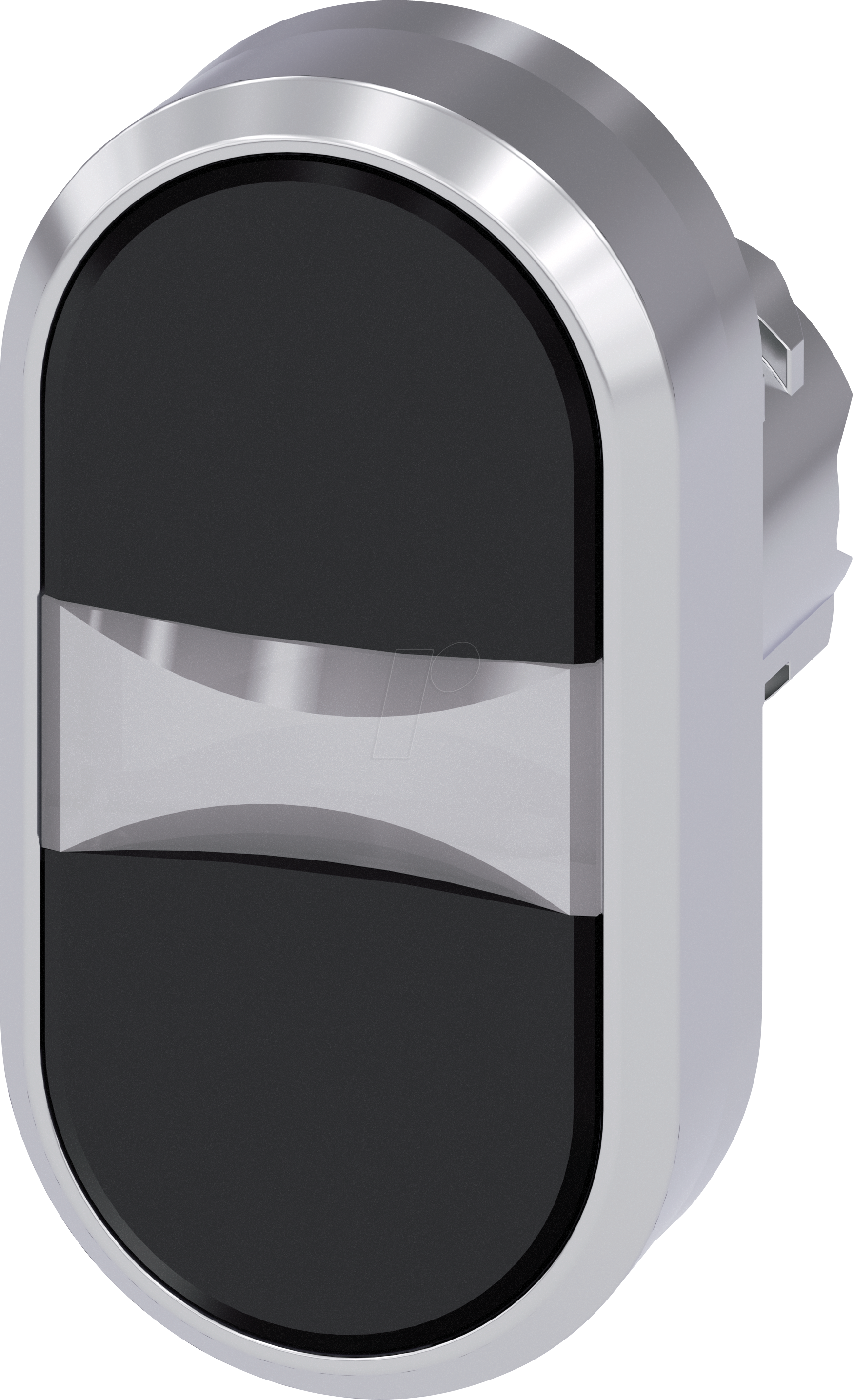 ACT50 3AB11-0AA0 - Doppeldrucktaster SIRIUS ACT, Ø 22 schwarz - schwarz