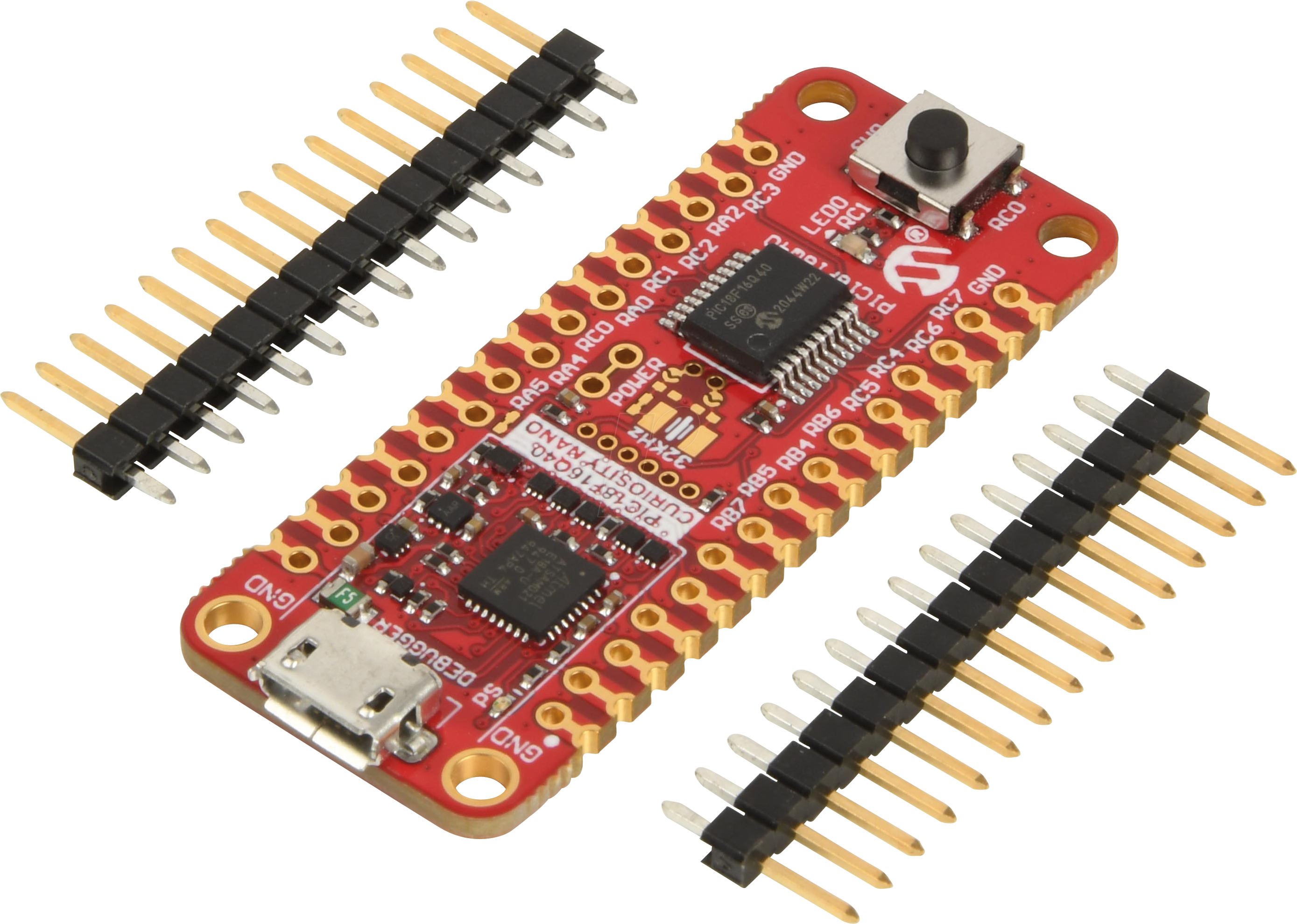 EV70C97A - Curiosity Nano Evaluation Kit, PIC18F16Q40