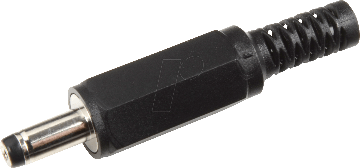 HS 175-10 - Hohlstecker Knickschutz, Ø außen: 5,5 mm, Ø innen: 1,7 mm