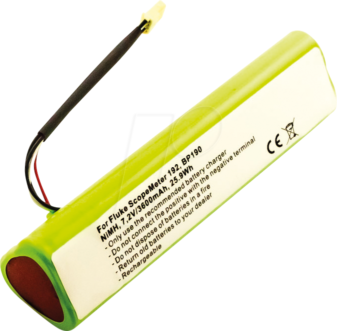 AKKU 31145 - Werkzeugakku für Fluke-Messgeräte, 7,2 V