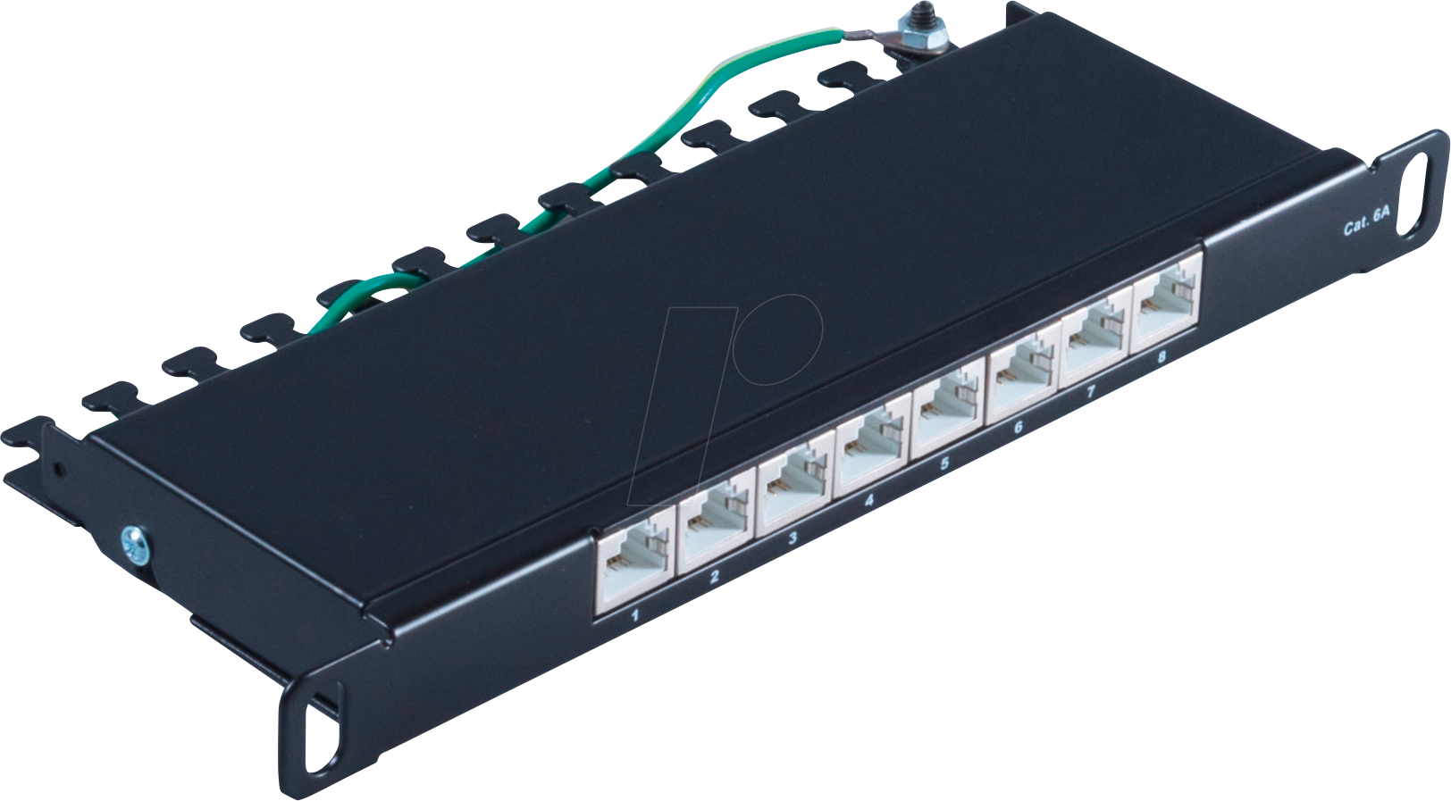 SHVP BS08-67050 - Patchpanel, 10'', 8-Port, Cat.6a