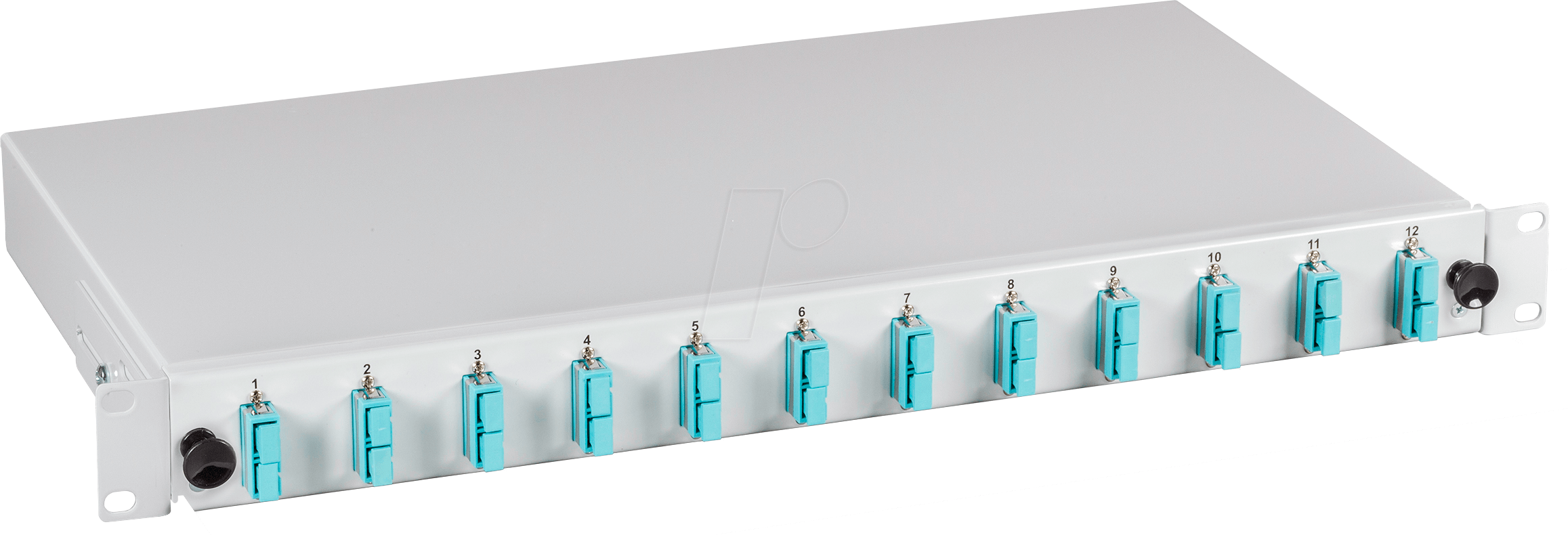 B70203-24OM3 - Spleißbox SC/SC 24 Pigtails/12 Kupplungen OM3