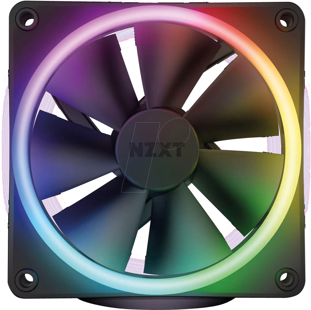 Thumbnail - NZXT RF-D12SF-B1 - NZXT F120 RGB DUO, 120 mm PWM schwarz