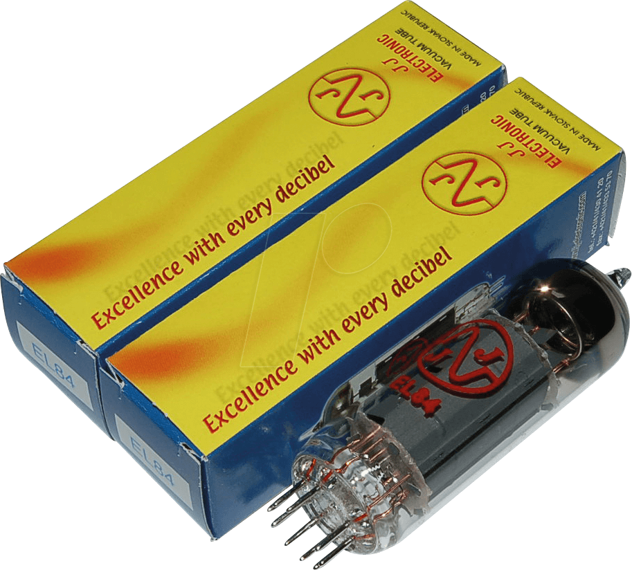 TUBE EL84JJ X2 - Elektronenröhre, Leistungsröhre, Noval, 9-pol, matched Pair