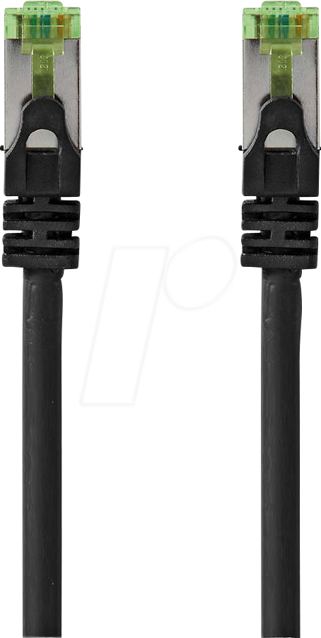 N CCGP85420BK100 - 10 m Patchkabel - Cat.7-Rohkabel schwarz