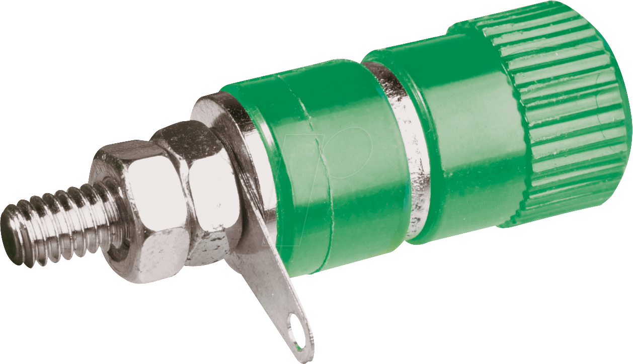 PK 4 GN - Polklemme 4mm, grün