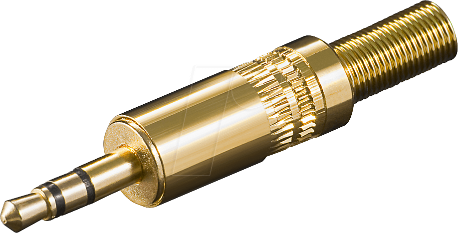 KSSKG 35 - Klinkenstecker, 3,5 mm, Stereo, 3-pol