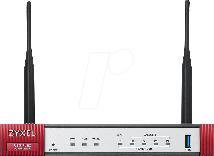 Thumbnail - ZYXEL USGFL100AX - Firewall USG FLEX 100 AX, 900 MBit/s