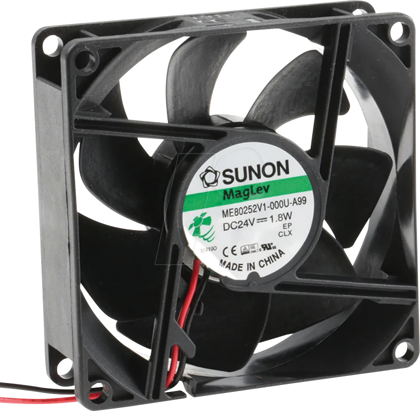 FAN-ML 8025 24V - Lüfter 80x80x25mm / 24V / 0,073A