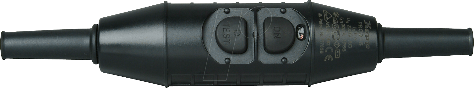 EL PS PRCD-S - Personenschutzgerät PRCD-S, ohne Kabel, schwarz, IP55