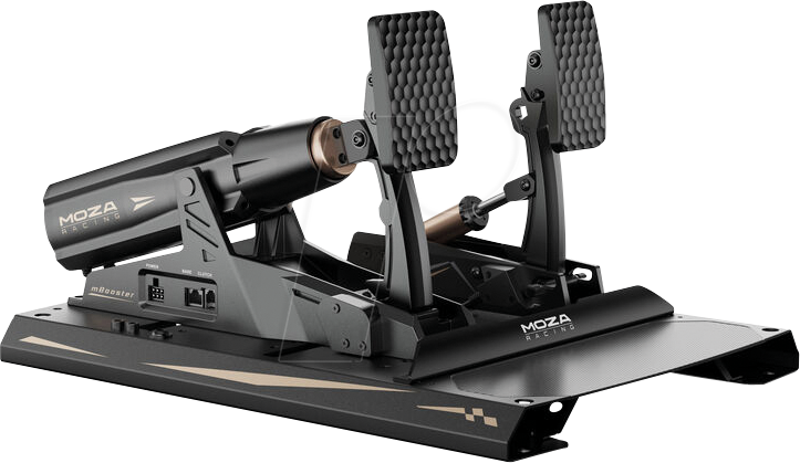 Thumbnail - MOZA RS082 - MOZA mBooster Active Pedal Set