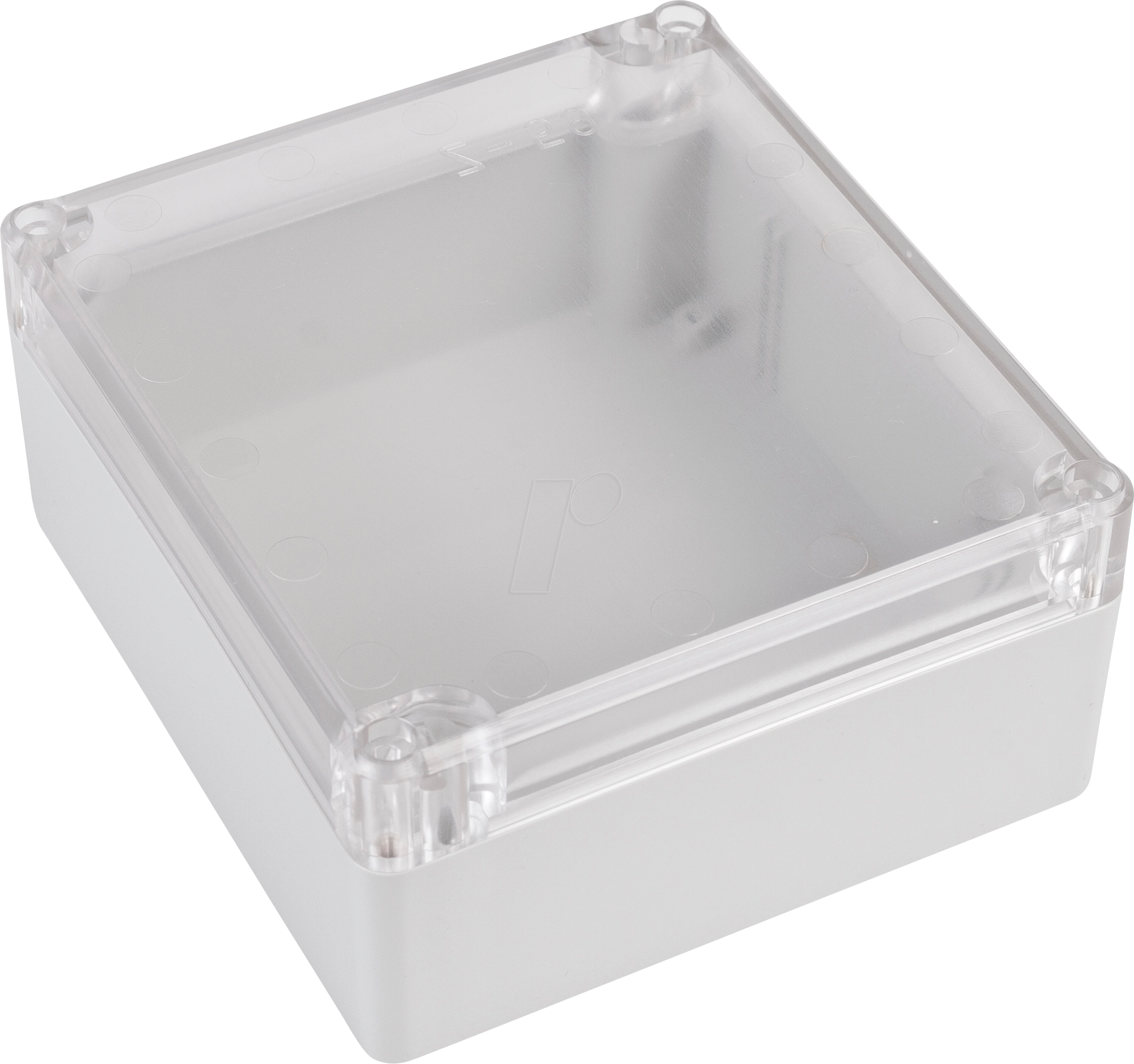 4U63131206437 - Industriegehäuse, 125 x 115 x 58 mm, IP65, lichtgrau