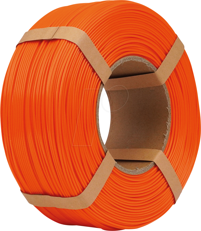 ESUN 72208209 - Filament, PLA+, 1,75 mm, orange, 1 kg, Refill