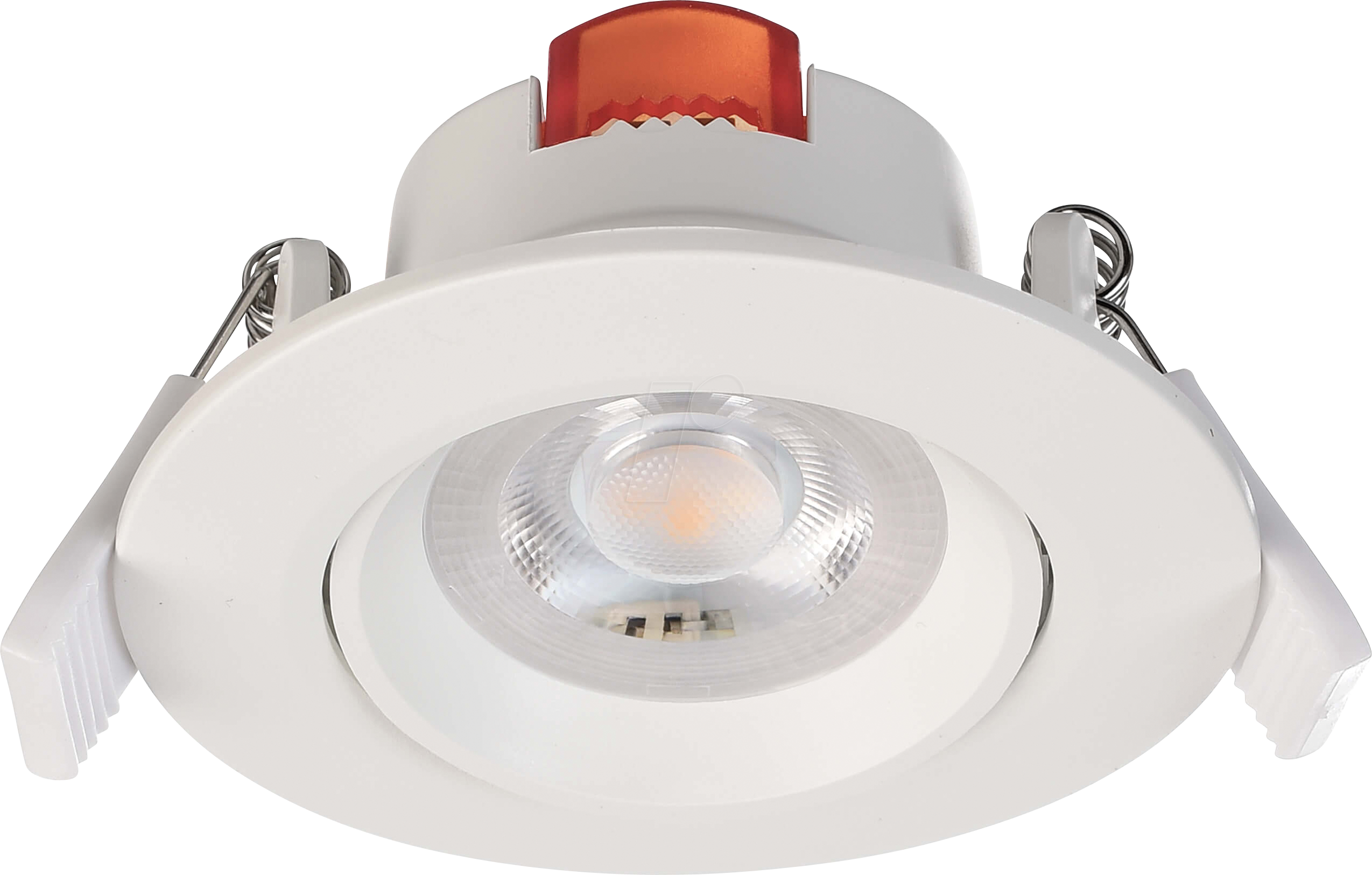 DEKO 565338 - Deckeneinbauleuchte SMD-68-230V, DIM, 3000K, 540 lm, rund, weiß,