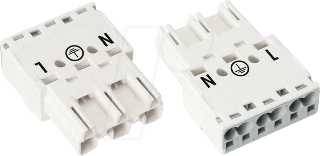 WAGO 770-233 - WINSTA® MIDI Stecker, 3-pol, ohne Zugentlastung