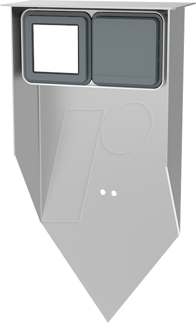 JEHOKA 38249025 - Steckdosenspieß B 3.2, 1 Leuchte, 1 Steckdosen