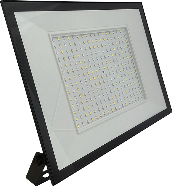 VT-23976 - LED-Flutlicht, 200 W, 19200 lm, 4000 K, schwarz, IP65