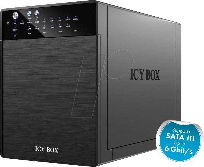 ICY IB-RD3640SU3 - Externes 4x 3.5'' SATA Gehäuse, USB 3.0
