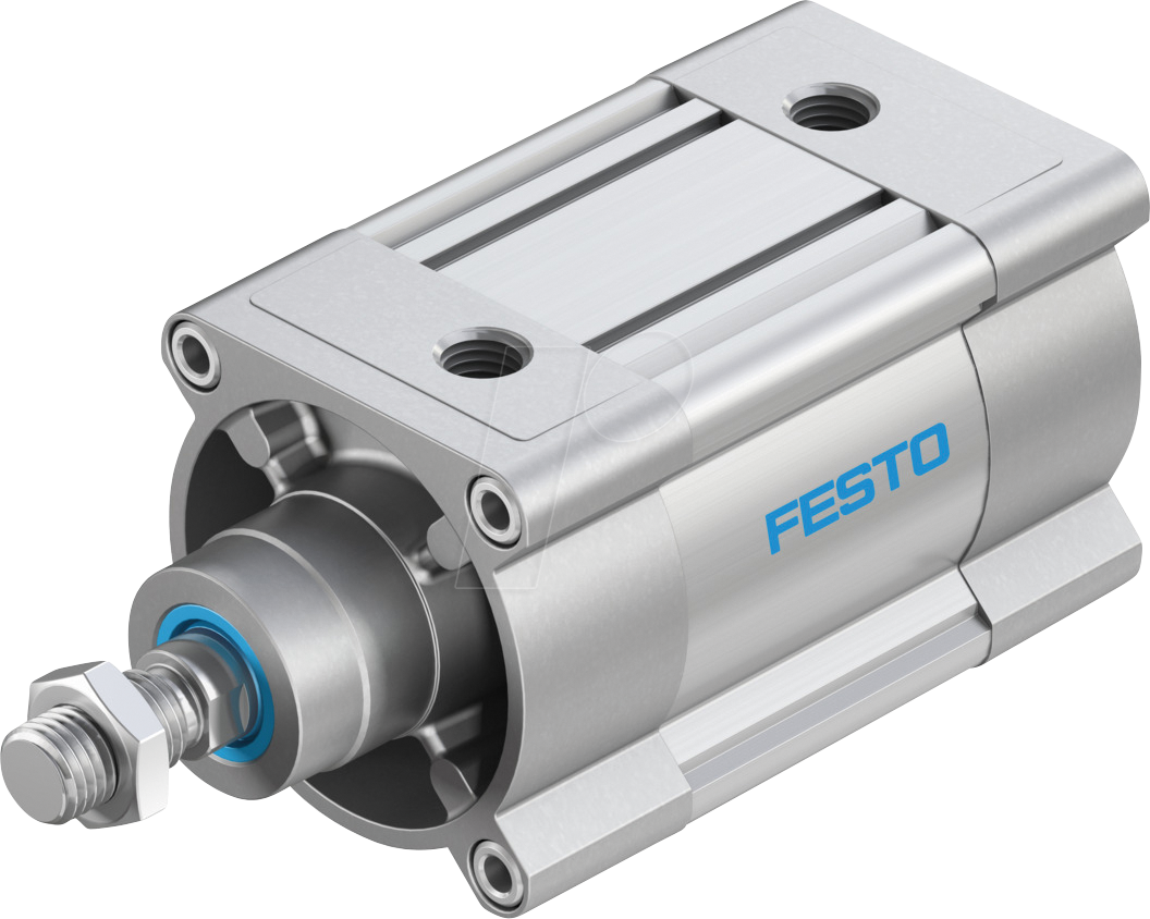 FESTO 1384892 - Normzylinder, DSBC, Ø 100 mm, M20x1,5, G1/2, PPSA