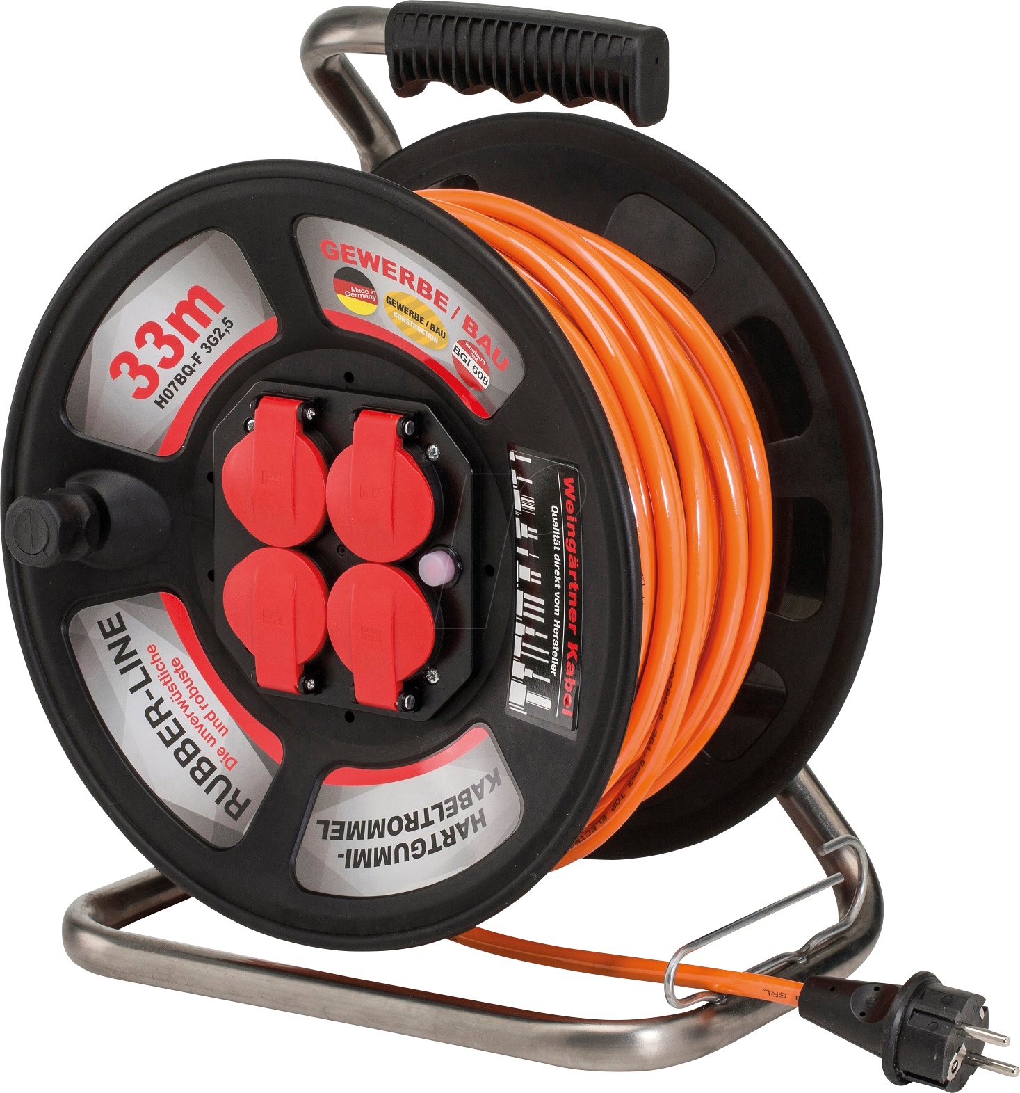 R-LINE 40176 - Kabeltrommel RUBBER-LINE 40 m