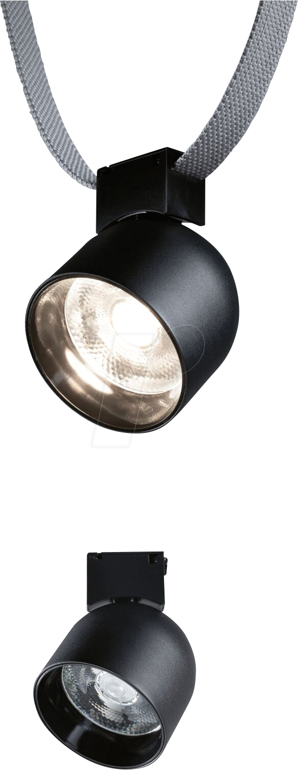 PLM 94617 - Uline Spot Ronde, 7 W, 745 lm, 3000 K, 110 mm, schwarz