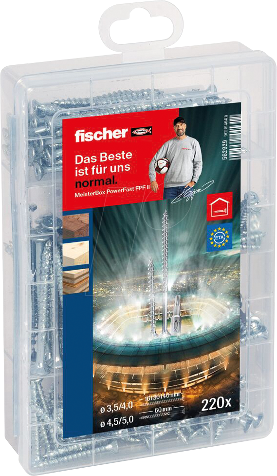 FD 562929 - Meisterbox-PowerFast II SK TG/VG TX, 222 Teile