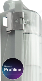 BLULAXA 50356 - Wannenleuchte, 18 W, 2700 lm, 4000 K, IP65