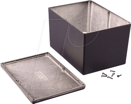 1550WFBK - Alugehäuse, 1550 W, 171 x 121 x 105 mm, schwarz