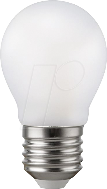 SCHI LT277247017 - LED-Lampe E27, 4,7 W, 470 lm, 2700 K, Opal, Filament, dimmbar
