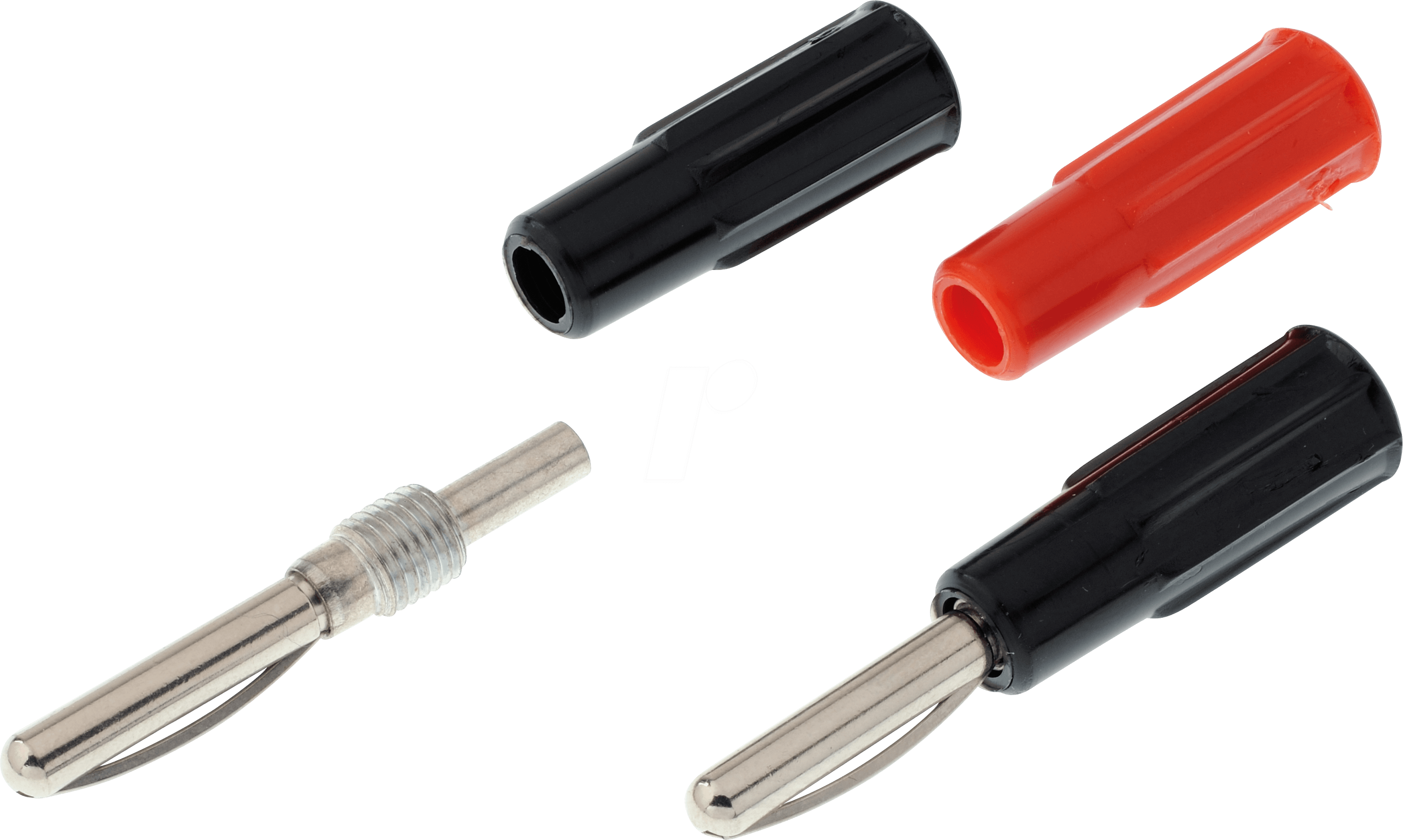 R921331000 - Bananenstecker, 2 mm, Lötanschluss, rot