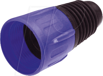 NEUTRIK BSX-BL - Neutrik-XLR-Kabeltülle, blau