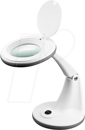 GB 60366 - Lupenleuchte, LED, Ø 100 mm Echtglaslinse, 3 Dioptrien