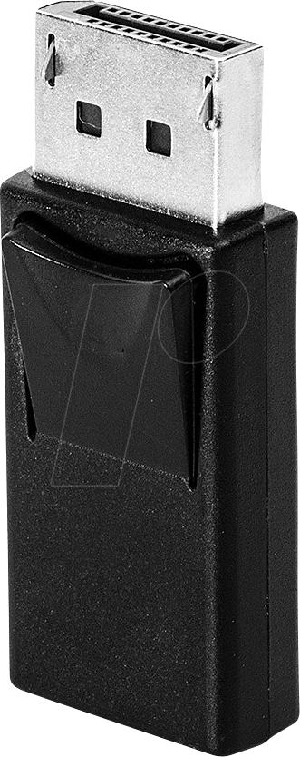 LINDY 41089 - DisplayPort Adapter, DP Stecker auf Mini-DP Buchse