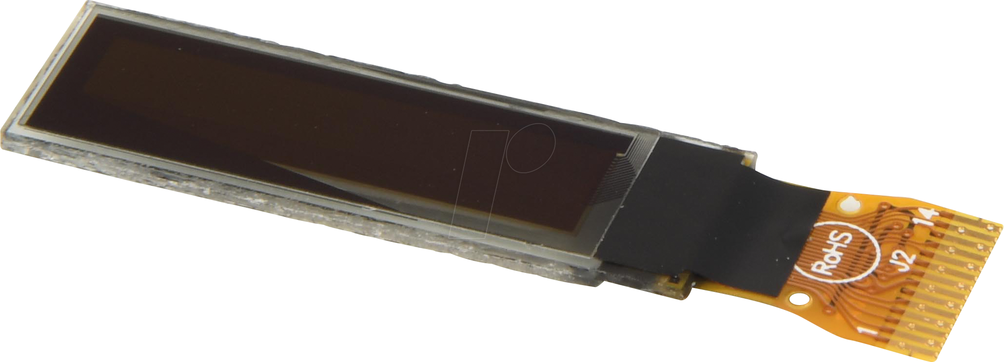 DEP096016A-W - OLED, 96x16 px, weiß/schw., 0,8inch