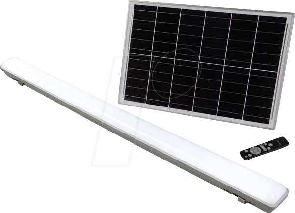 VT-6500 - LED Solar-Feuchtraumleuchte, 18 W, 1000 lm, 3-in-1 K, 120 cm