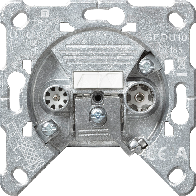 GIRA GEDU 10 - Antennensteckdose GEDU 10 10 dB
