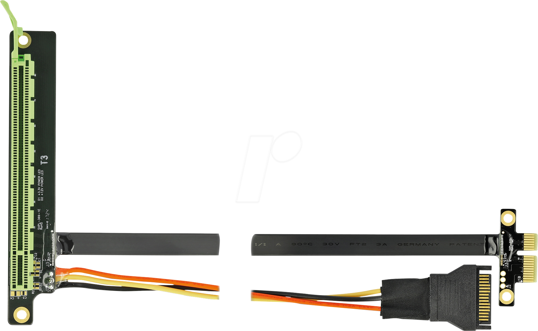 DELOCK 85763 - Riser Karte, PCIe x1 > x16, 80 cm Kabel