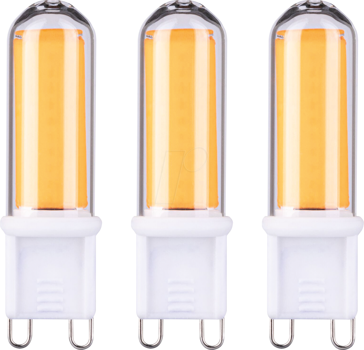 PLM 29045 - LED-Lampe G9, 4,6 W, 470 lm, 2700K, 3er-Pack