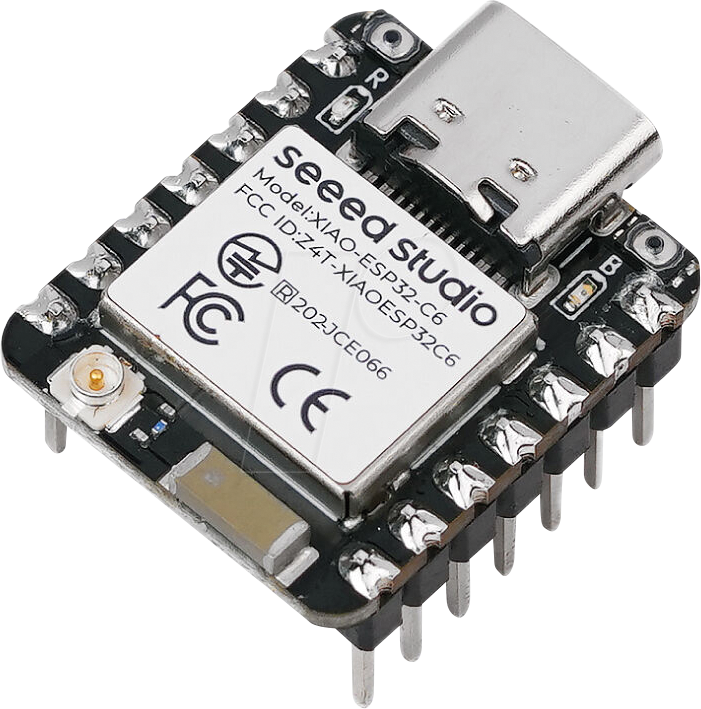XIAO ESP32C6 H - Xiao ESP32C6, WiFi 6 / BT5.0, Zigbee, Thread, mit Header