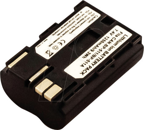 AKKU 40150 - Akku, Camcorder, kompatibel, 1250 mAh