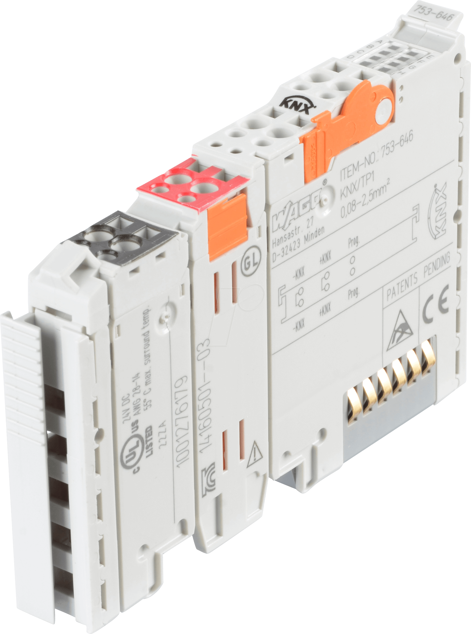 WAGO 753-646 - KNX/EIB/TP1-Klemme 0