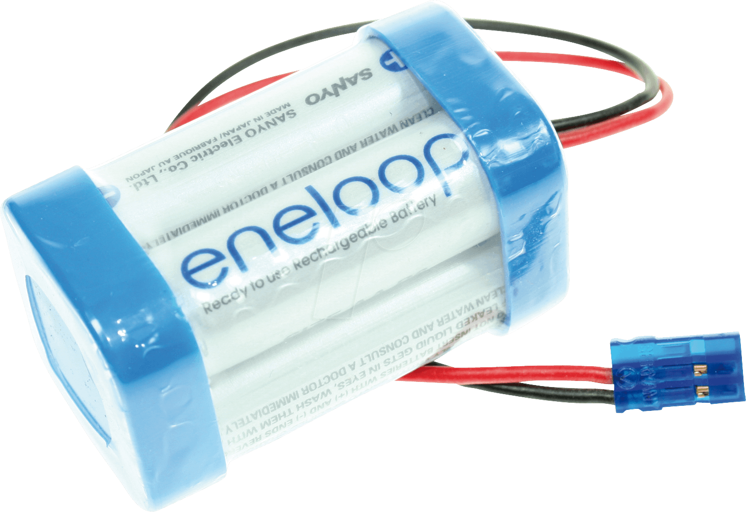 ENELOOP4 2000-2 - Akku-Pack, NiMh, 4,8 V, 2000 mAh, 4 Zellen, Graupner