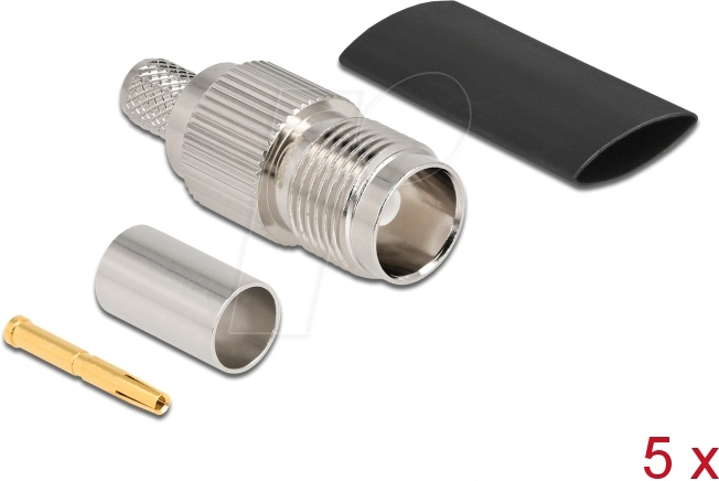 DELOCK 90031 - TNC Buchse zum Crimpen RG-59