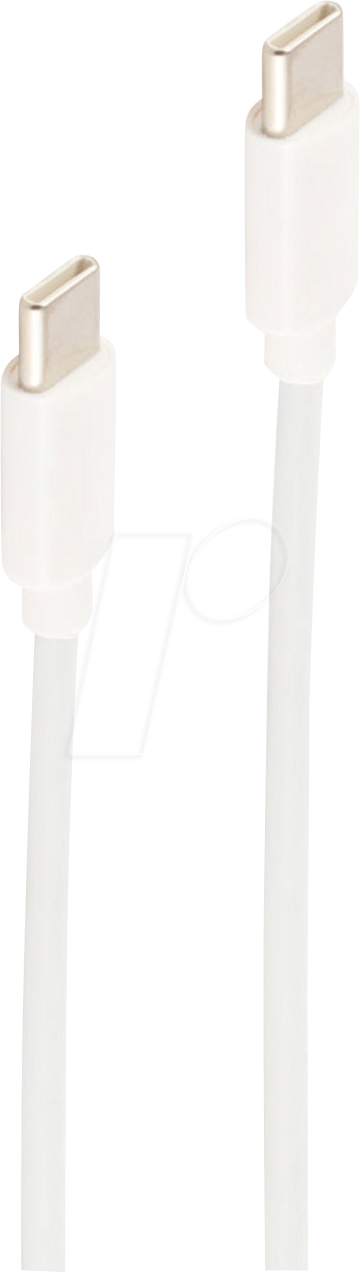 SHVP BS14-12053 - Sync- & Ladekabel, USB-C -> USB-C, 2 m weiß